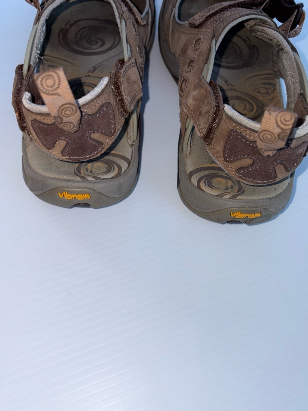 Merrell Brown Leather Mary Jane Sandals - Picture 4 of 9
